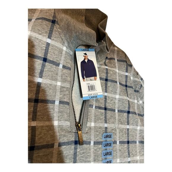 Men’s Large Nautica Long Sleeve, 1/4 Zip Pullover MSRP $79.50 - Picture 2 of 8